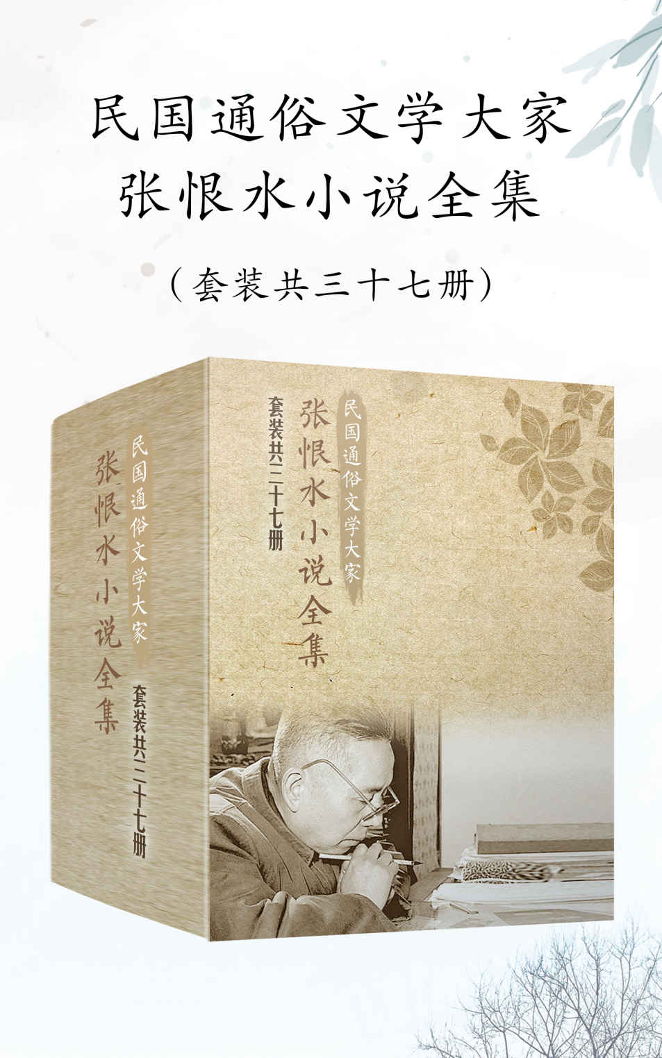 《民国通俗文学大家张恨水小说全集（套装共37册）》张恨水