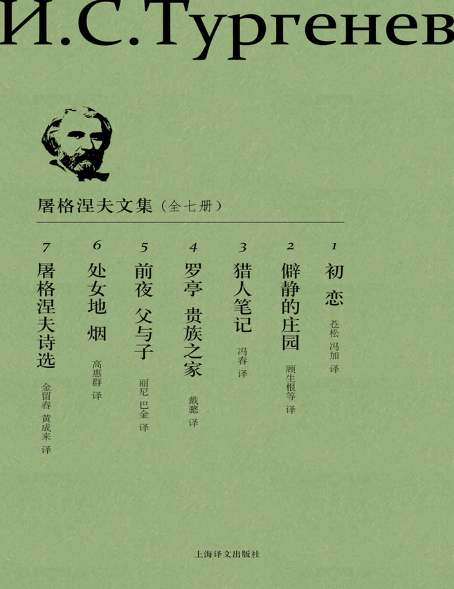 《屠格涅夫文集(套装共7册)》屠格涅夫（Ivan Turgenev）