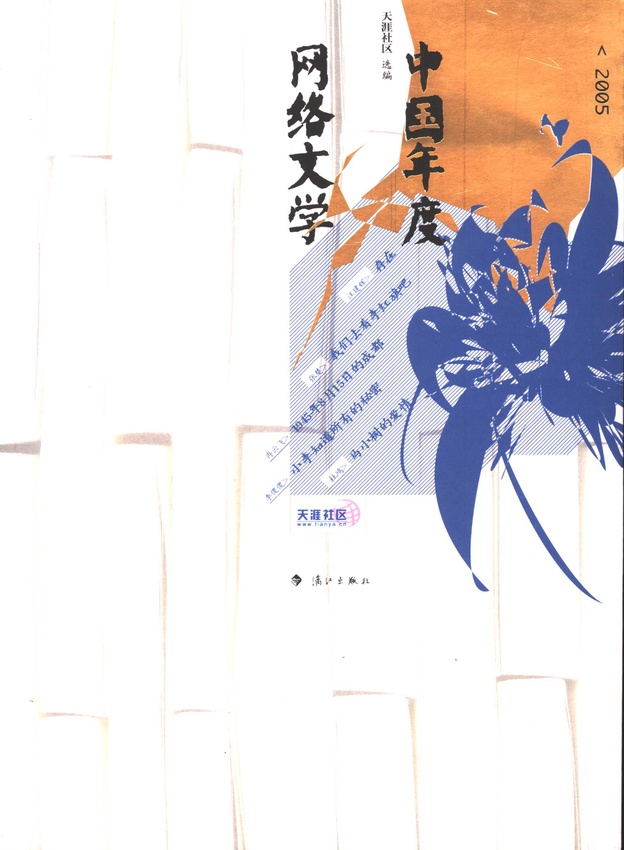 天涯社区优质书籍 02.《2005中国年度网络文学》天涯社区选编，漓江出版社